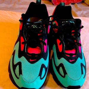 Pink and turquoise Nike Air Max size 9.5 mens